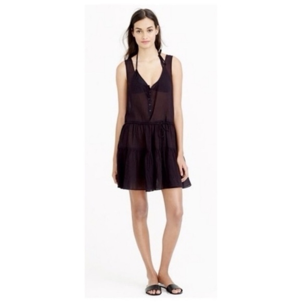 J. Crew Black Hanley Tank Dress Size XS